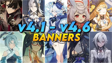 4.6 banner genshin|Version 4.6 Release Date, Patch Notes, and Details